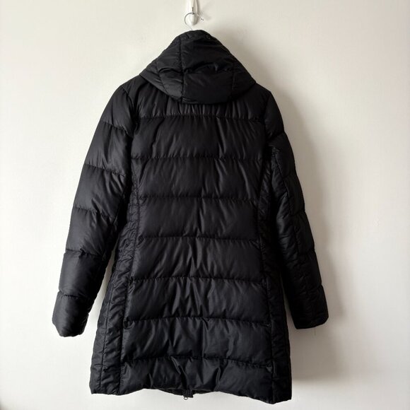 Nike Down Puffer Mid Length Jacket Coat Black Size Medium - Picture 3 of 6